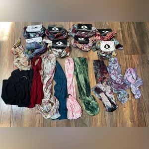 Ooakshell Tie-Dye Headbands – Set of 18